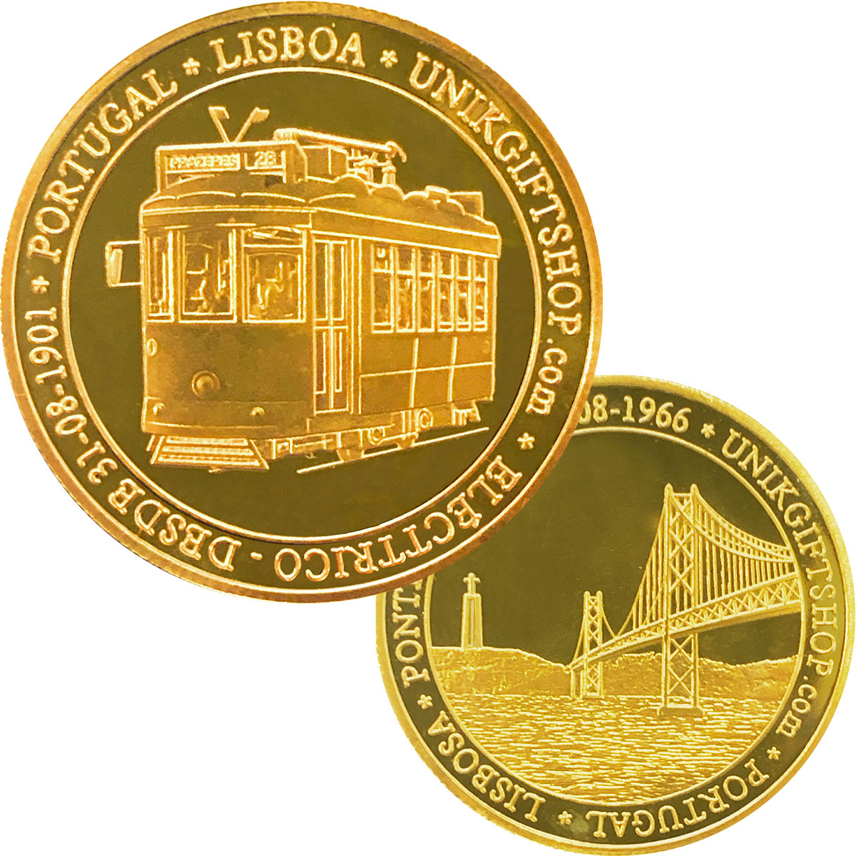 Tram & Bridge Medal, Lisbon