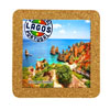 Tile 15cm in cork base