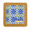 Tile 15cm in cork base