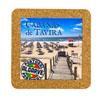 Tile 15cm in cork base