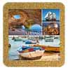Tile 10cm in cork base