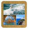 Tile 15cm in cork base