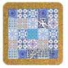Tile 15cm in cork base