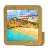 Tile 10cm in cork base
