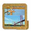 Tile 15cm in cork base