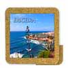 Tile 15cm in cork base