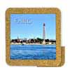 Tile 15cm in cork base