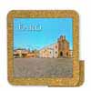 Tile 10cm in cork base