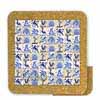 Tile 15cm in cork base