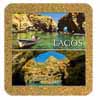 Tile 15cm in cork base