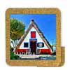 Tile 15cm in cork base