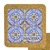 Tile 15cm in cork base