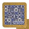 Tile 15cm in cork base