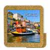 Tile 10cm in cork base