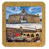 Tile 10cm in cork base