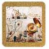 Tile 15cm in cork base