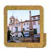 Tile 15cm in cork base