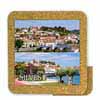 Tile 15cm in cork base