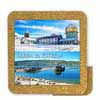 Tile 15cm in cork base