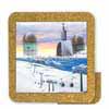 Tile 15cm in cork base