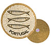 19cm cork round base