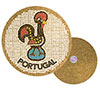 19cm cork round base