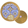 19cm cork round base