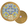 19cm cork round base
