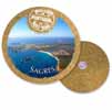 19cm cork round base