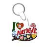Cut-out keychain
