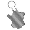 Cut-out keychain