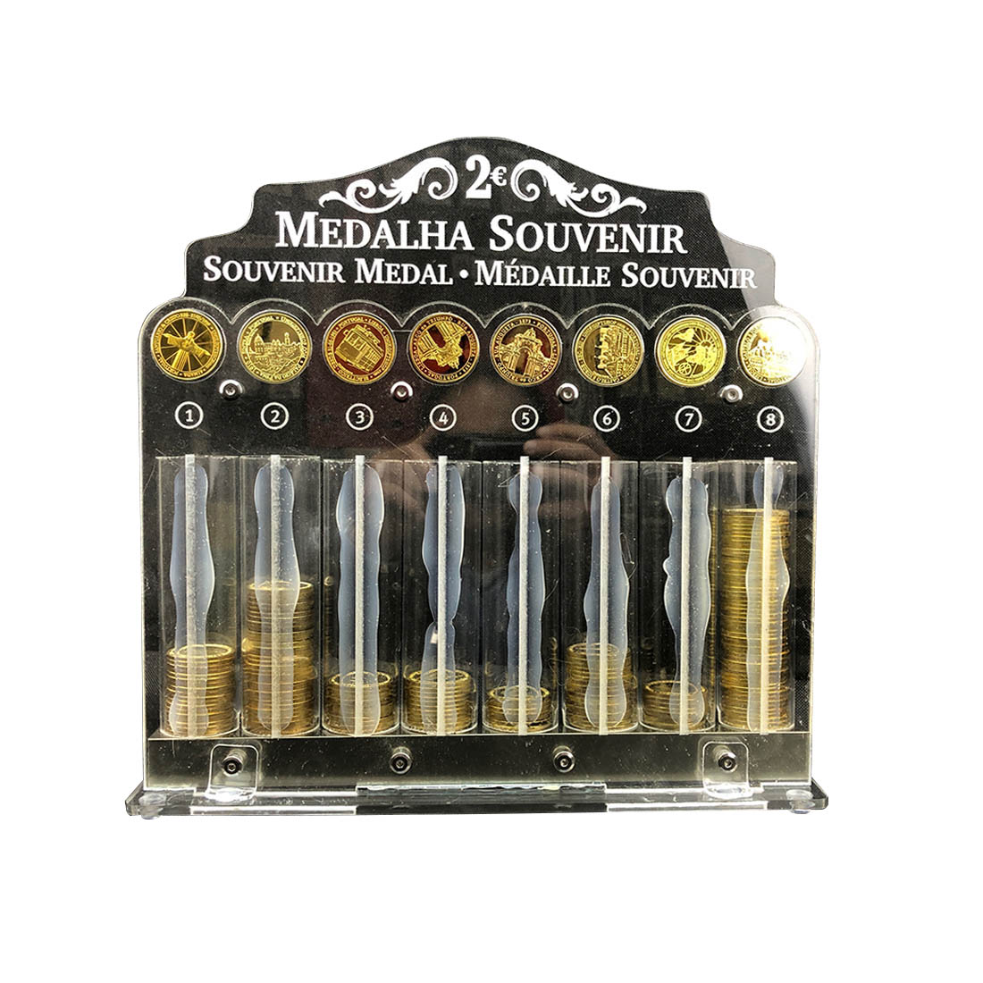 34mm Medal Dispenser - Counter - 8 references