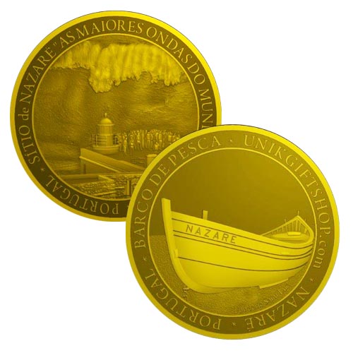 34mm GOLD Tourist Medal - PURCHASE