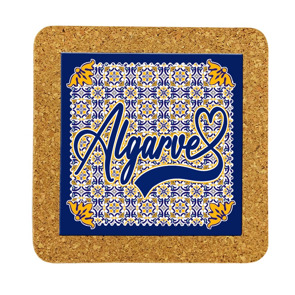 Tile 15cm in cork base