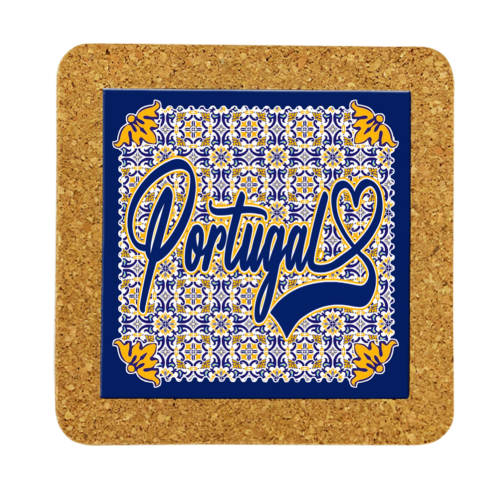 Tile 15cm in cork base