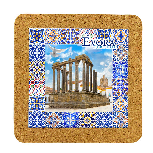 Tile 15cm in cork base