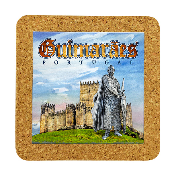 Tile 15cm in cork base