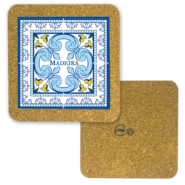 Tile 15cm in cork base