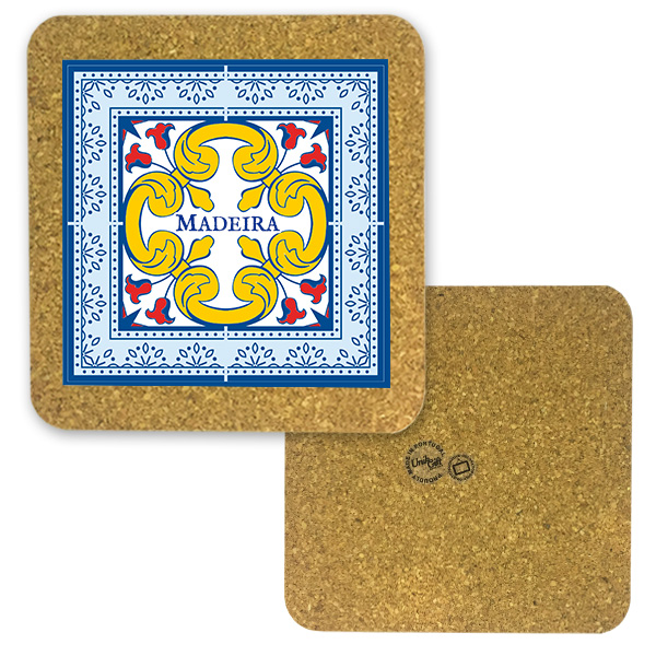 Tile 15cm in cork base