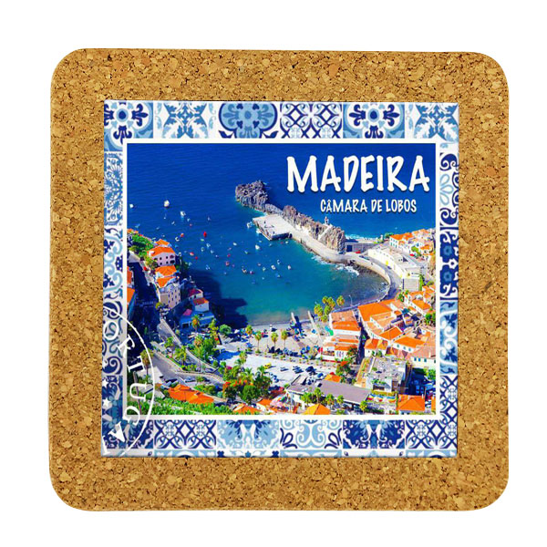 Tile 15cm in cork base