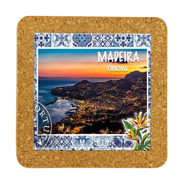 Tile 15cm in cork base