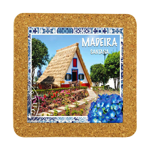 Tile 15cm in cork base