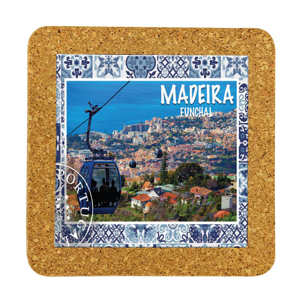 Tile 15cm in cork base