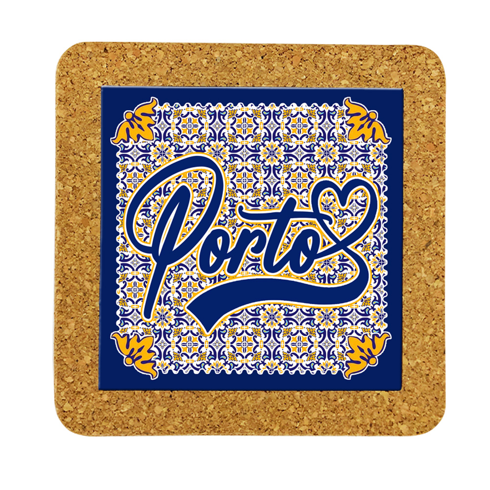 Tile 15cm in cork base