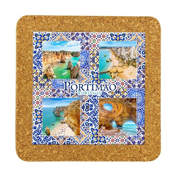 Tile 15cm in cork base