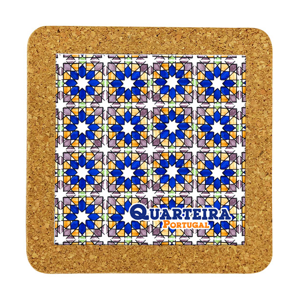 Tile 15cm in cork base