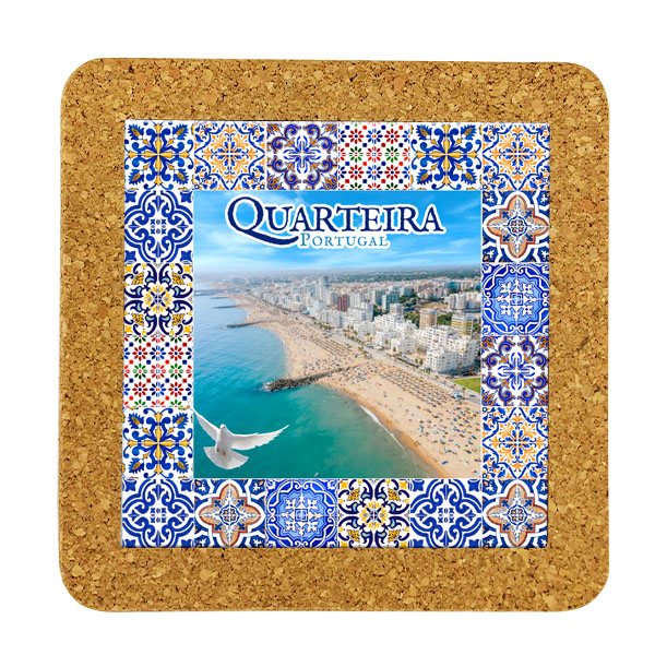 Tile 15cm in cork base