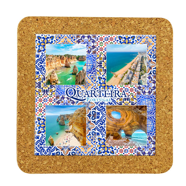 Tile 15cm in cork base