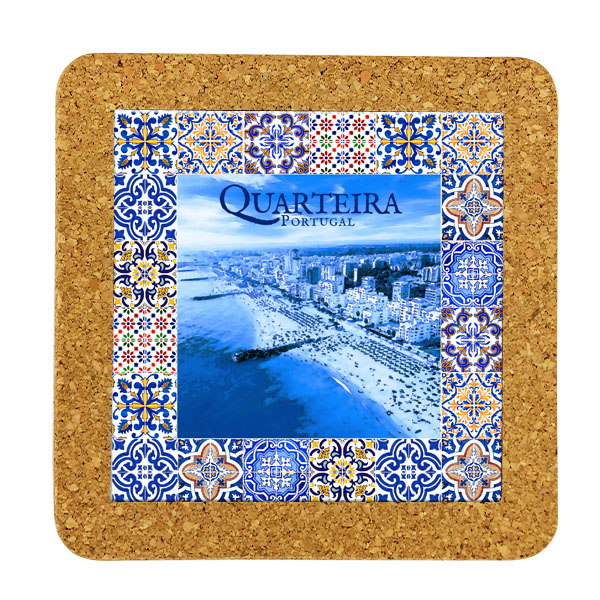 Tile 15cm in cork base