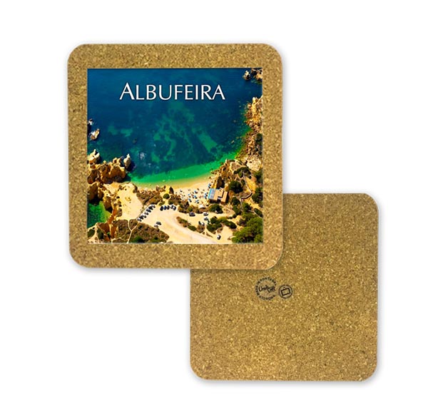 Tile 10cm in cork base